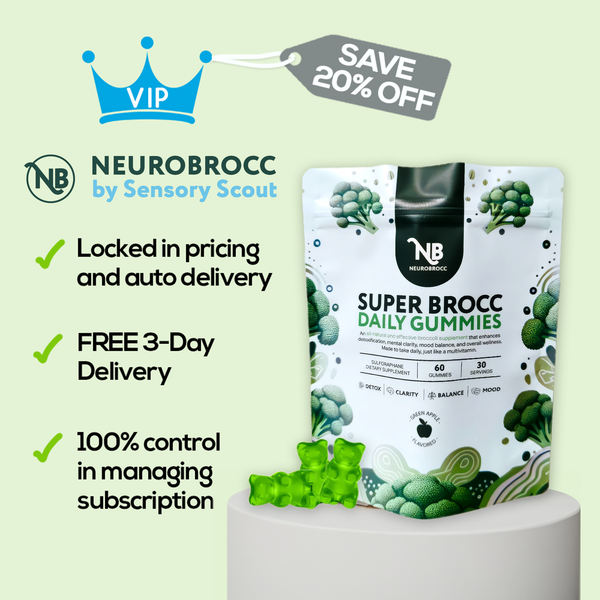 SuperBrocc Gummies Monthly Subscription