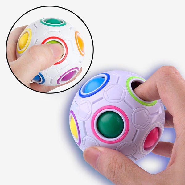 Magic Rainbow Ball Fidget Cube